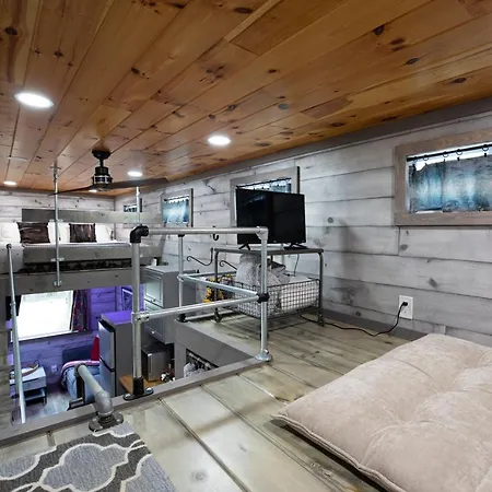 Stunning Modern Tiny Home With Grill-3